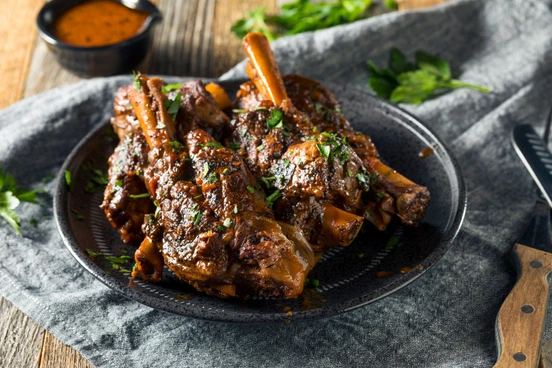 Minted Lamb Shanks