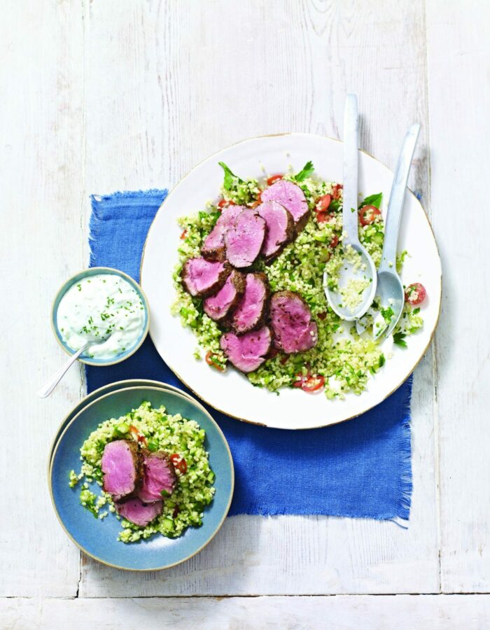 Scotch-Lamb-with-Tabbouleh-Salad