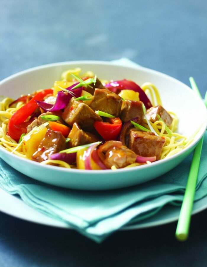 Sweet-Sour-Pork-Noodles