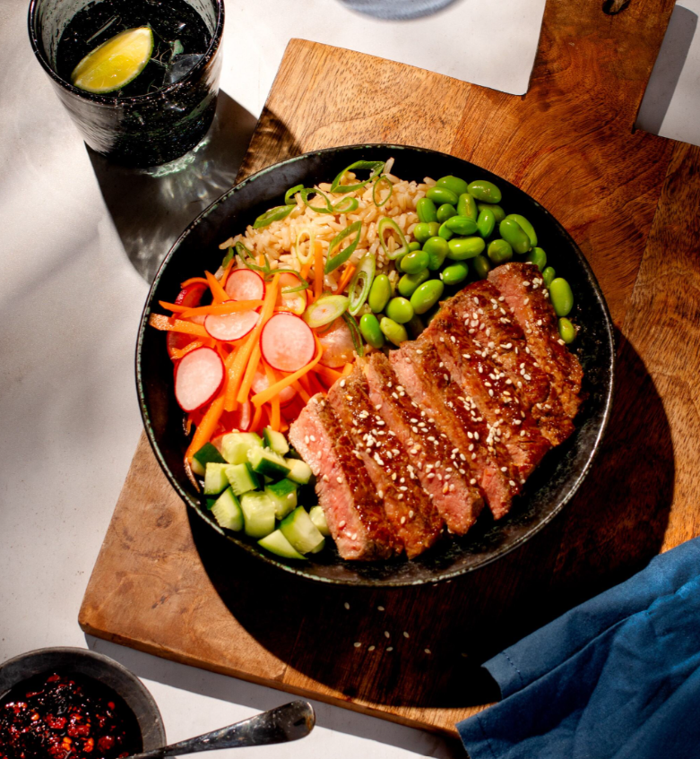 Steak-poke-bowl